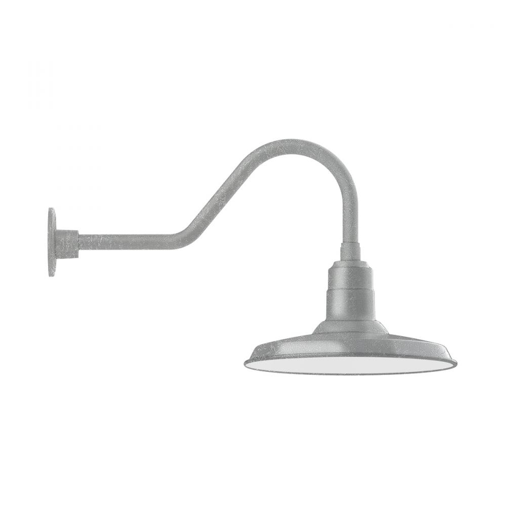 Warehouse 14" gooseneck wall light