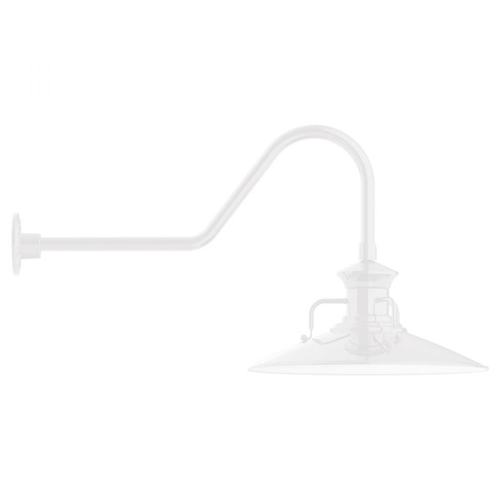 Homestead 18" gooseneck wall light