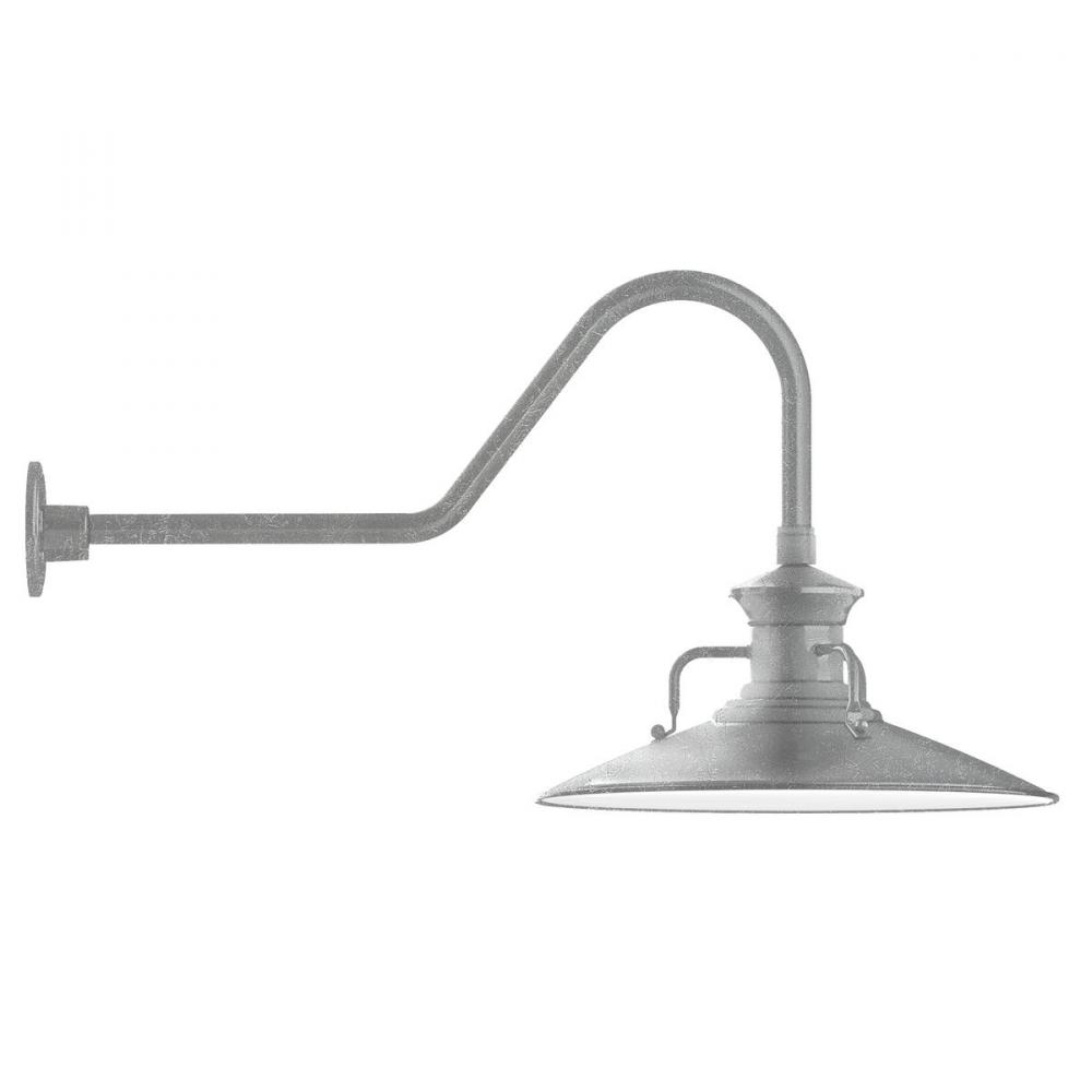 Homestead 18" gooseneck wall light