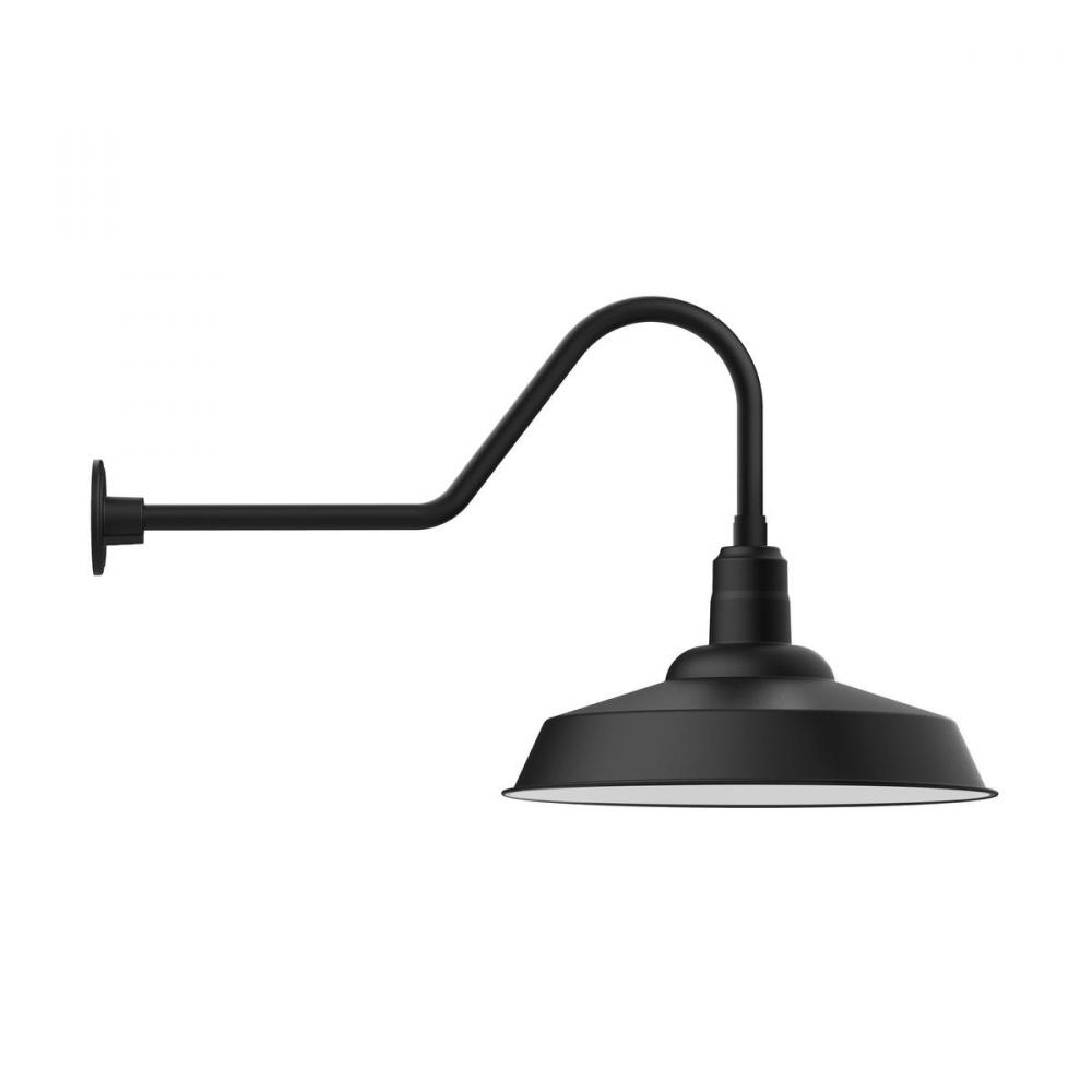 Warehouse 20" gooseneck wall light