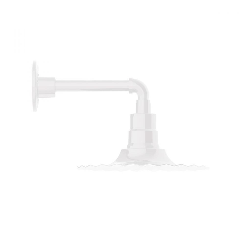 Radial 12" Straight Arm wall light