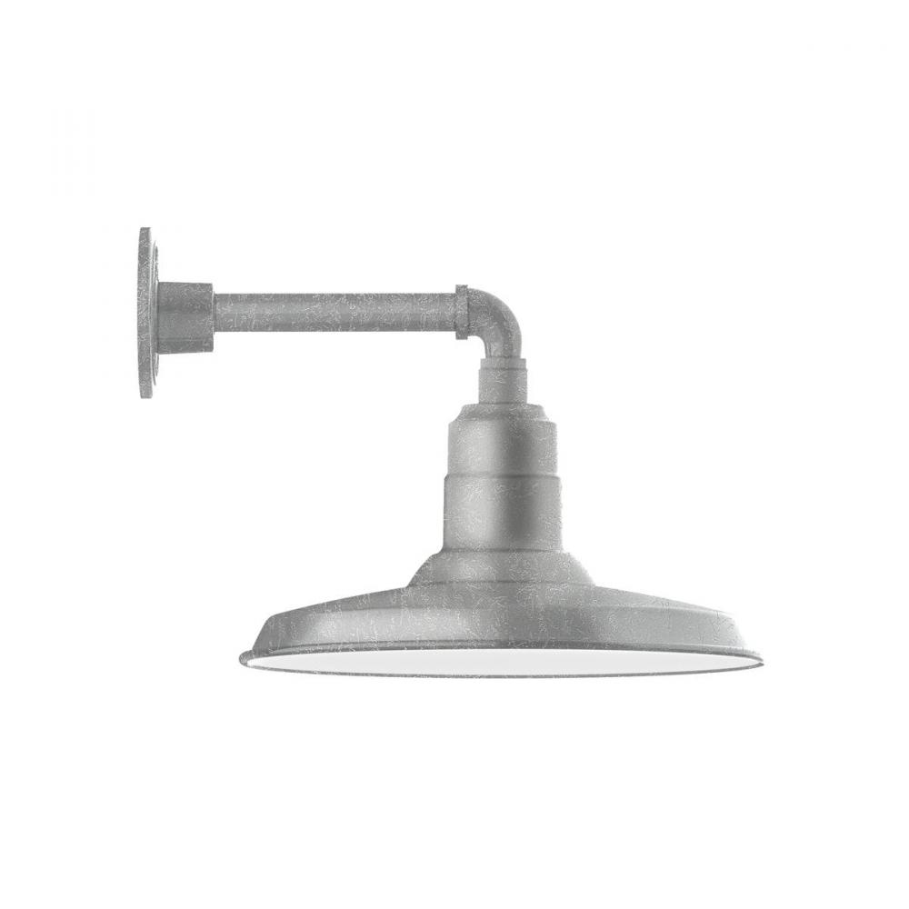 Warehouse 14" Straight Arm wall light