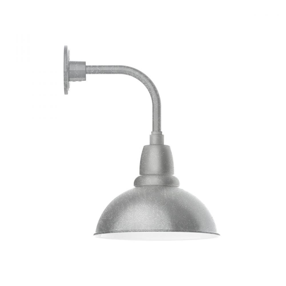 Cafe 12 inch Curved Arm Wall Light