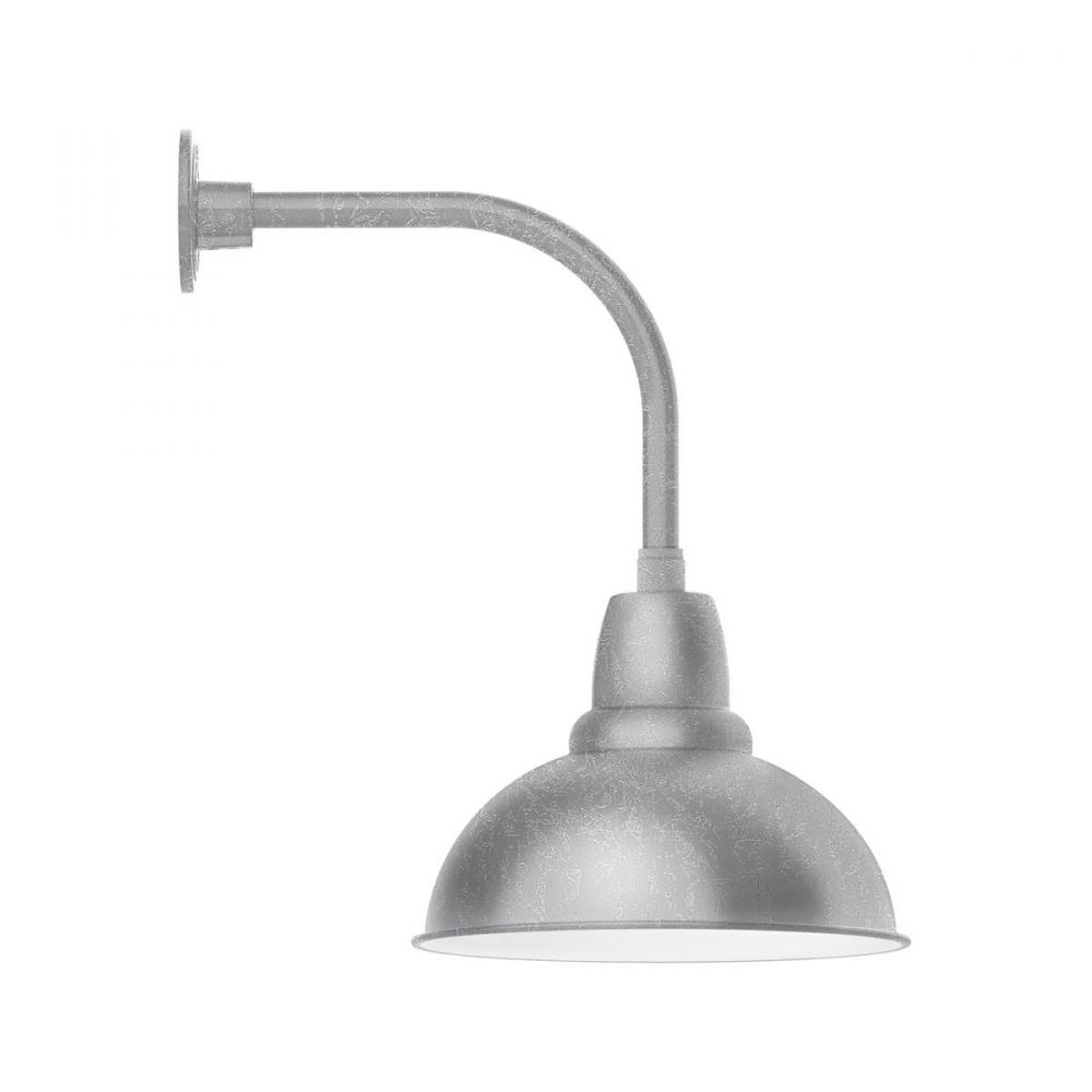 Cafe 14" Curved Arm wall light