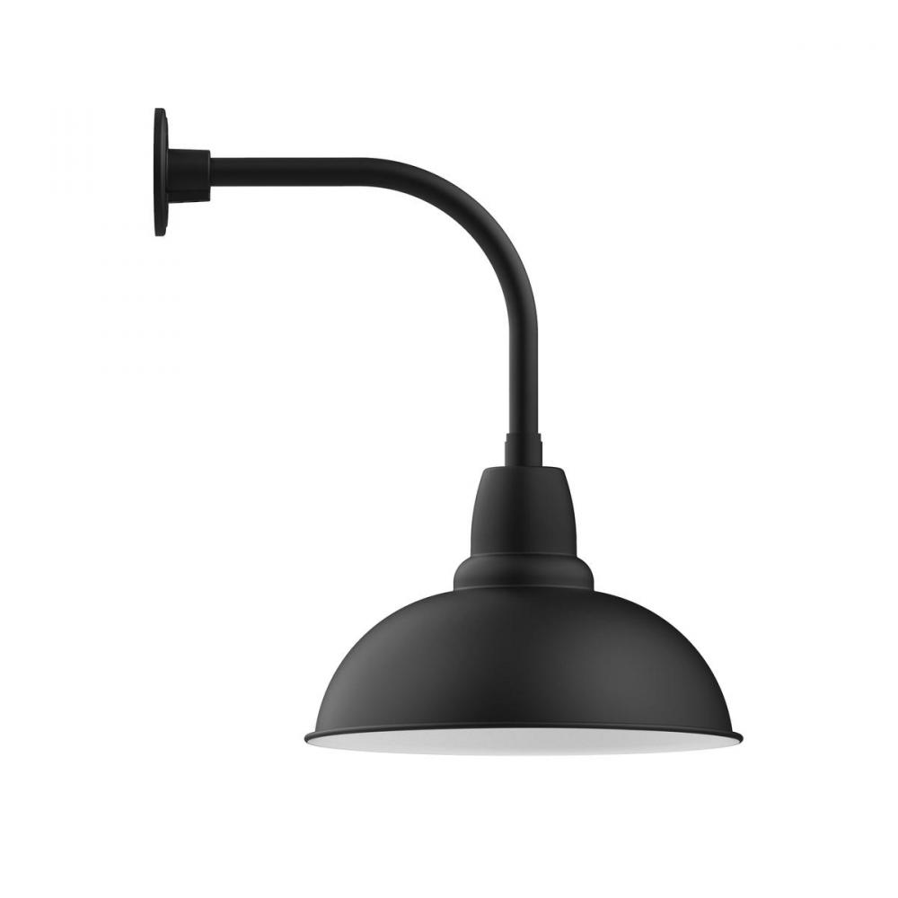 Cafe 16" Curved Arm wall light