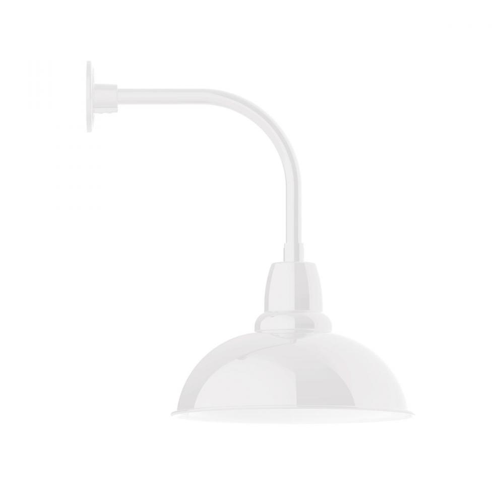 Cafe 16" Curved Arm wall light