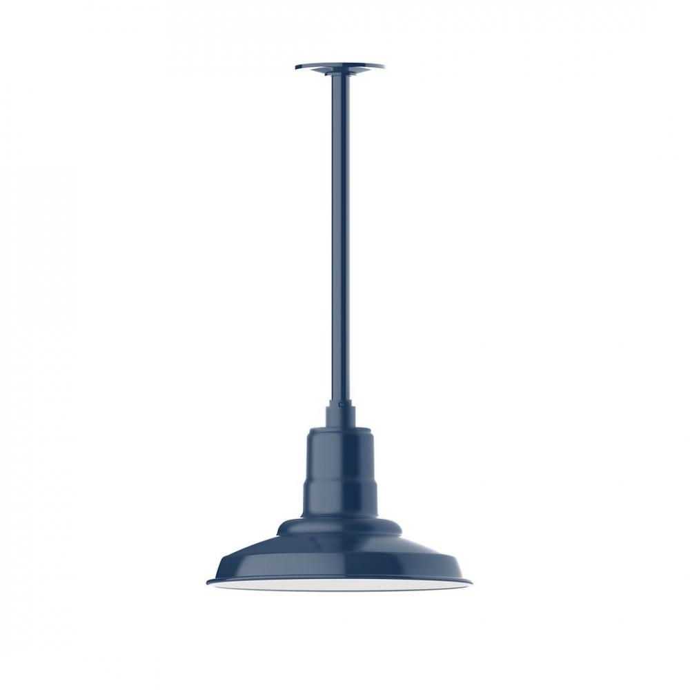 Warehouse 12" LED Pendant, stem mount