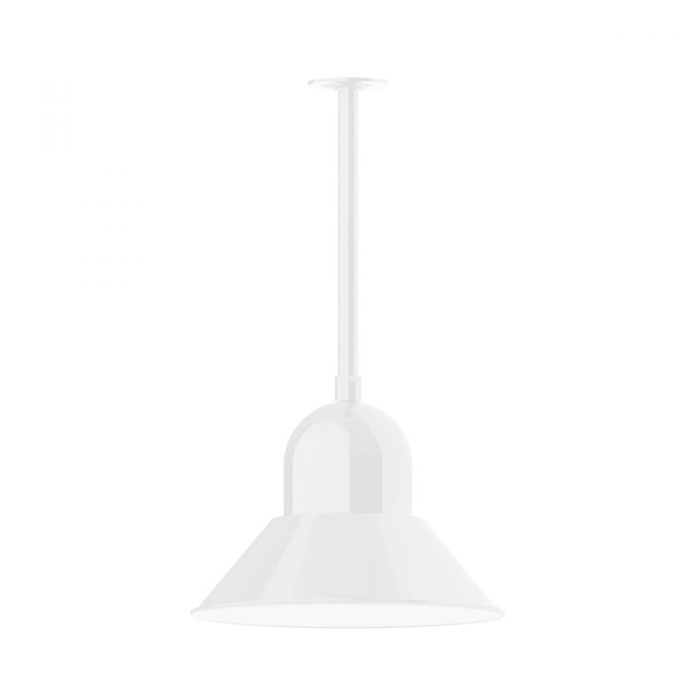 Prima 16" pendant, stem mount