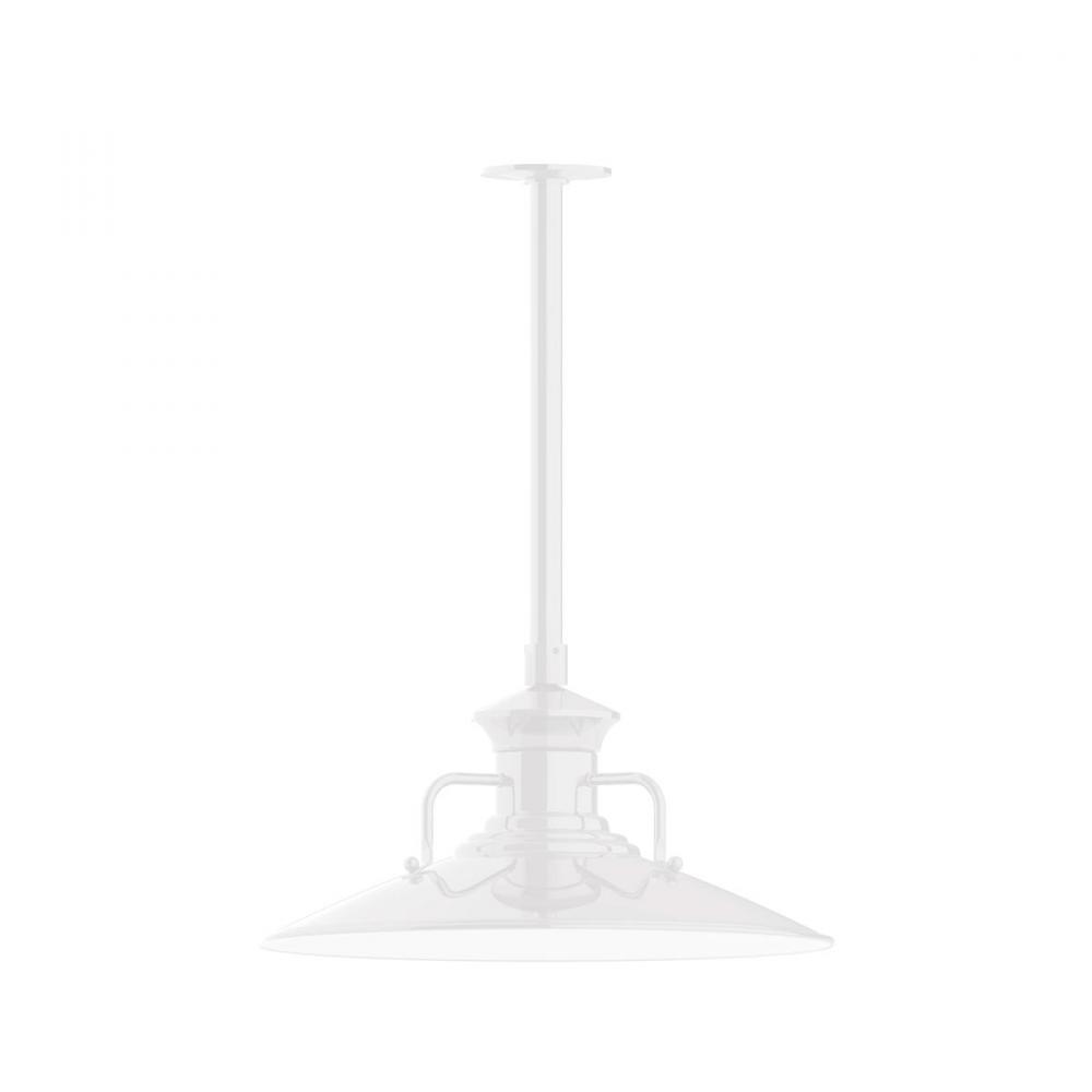 Homestead 18" pendant, stem mount