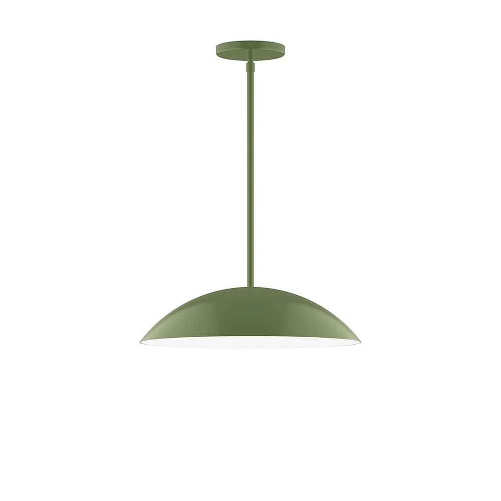 16" Plateau LED Stem Hung Pendant