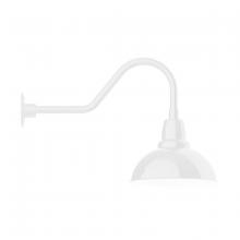 Montclair Light Works GNB106-44 - Cafe 12" gooseneck wall light