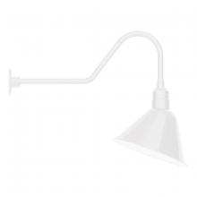 Montclair Light Works GNC104-44 - Angle 14" gooseneck wall light