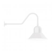 Montclair Light Works GNC125-44 - Prima 16" gooseneck wall light