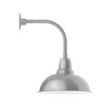 Montclair Light Works GNU108-49 - Cafe 16" Curved Arm wall light