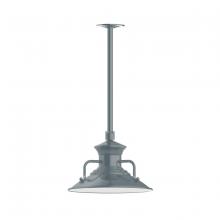 Montclair Light Works STA142-40-H30 - Homestead 12" pendant, stem mount