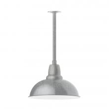 Montclair Light Works STB108-49-T36-L13 - Cafe 16" stem mount LED Pendant