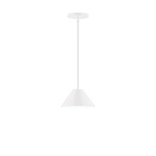 Montclair Light Works STG421-44-L10 - 8" Pinnacle LED Stem Hung Pendant