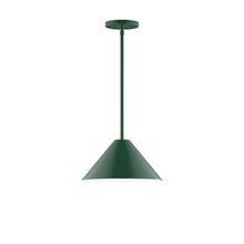 Montclair Light Works STG422-42-L12 - 12" Pinnacle LED Stem Hung Pendant