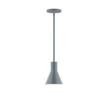 Montclair Light Works STG436-40-L10 - 6" Flare LED Stem Hung Pendant