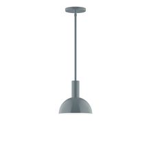 Montclair Light Works STGX456-40-L10 - 8" Ray LED Stem Hung Pendant