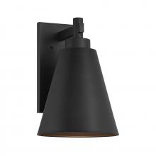 Savoy House 5-806-DS-BK - Ryder 1-Light Outdoor Wall Lantern in Matte Black