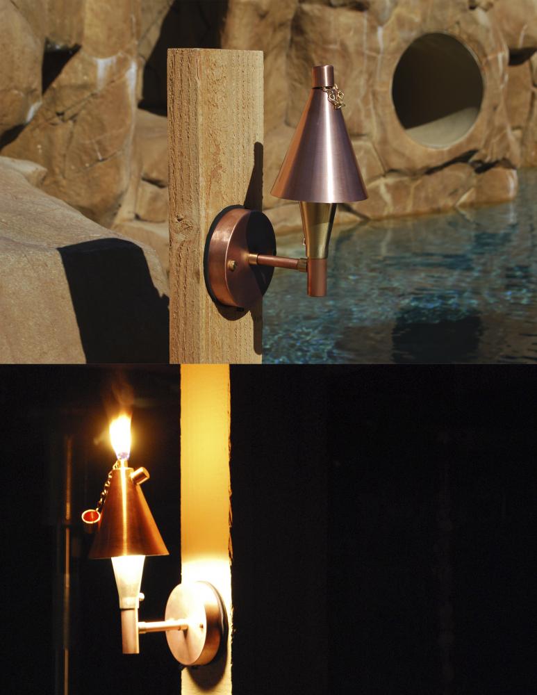 Copper Outdoor Wall Light