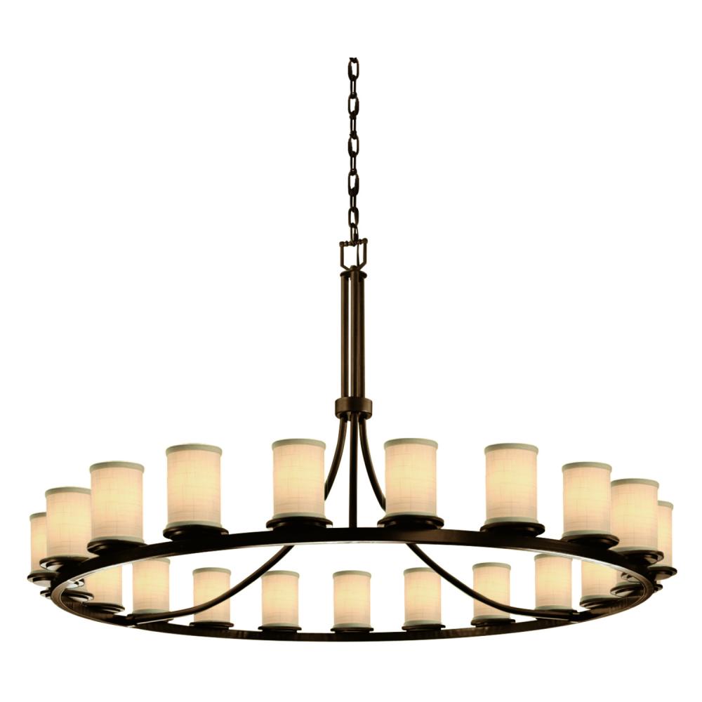 Dakota 21-Light 1-Tier Ring LED Chandelier