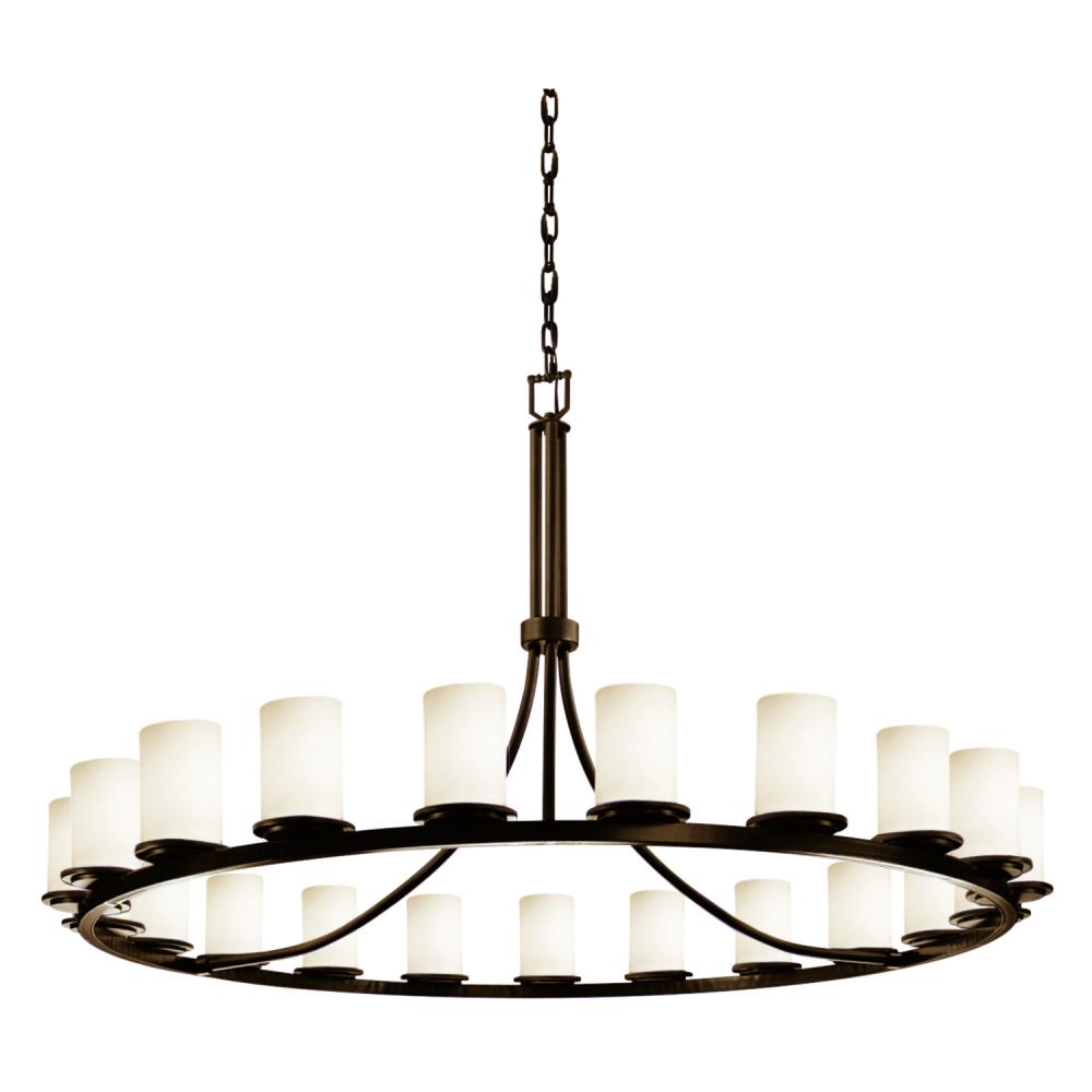 Dakota 21-Light 1-Tier Ring LED Chandelier