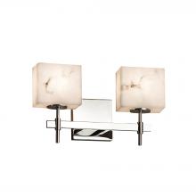 Justice Design Group FAL-8412-55-CROM - Union 2-Light Bath Bar