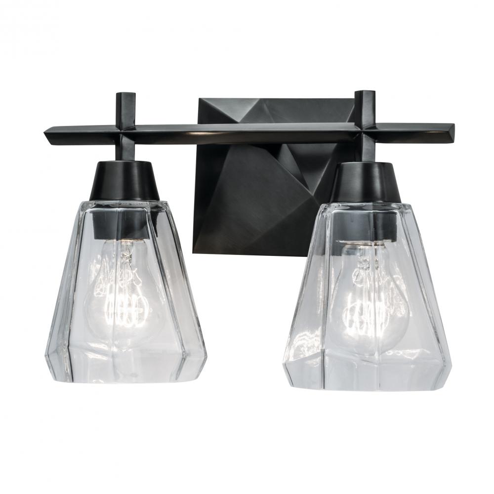 Arctic Vanity Light - Acid Dipped Black