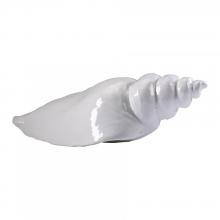 Cyan Designs 00636 - White Ceramic Cone Shell