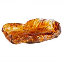 Cyan Designs 11857 - Molten Tray|Amber-Small