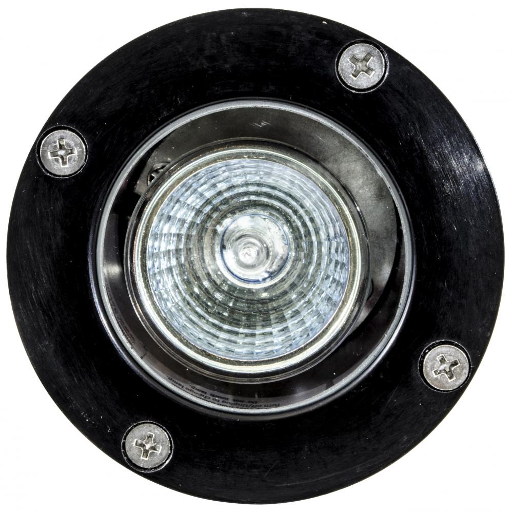 FIBERGLASS WELL LIGHT W/O GRILL 7W LED MR16 12V