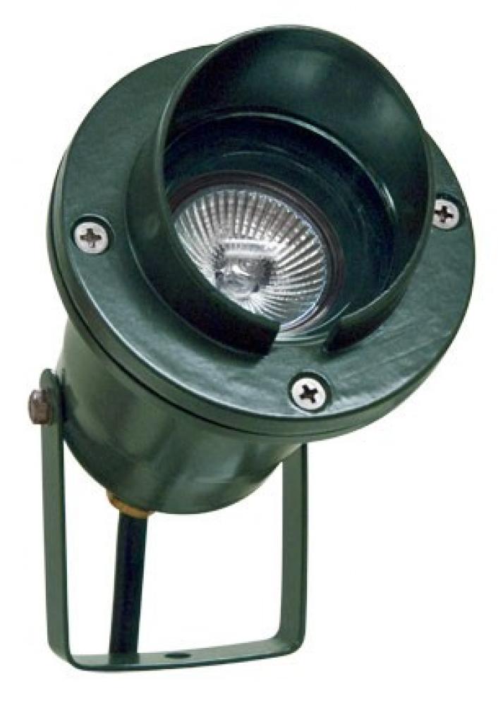 HOODED SPOT LIGHT W/YOKE 20W MR16 12V