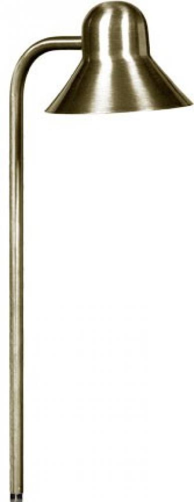 SOLID BRASS BELL PATH LIGHT 20W JC 12V