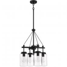 Craftmade 52124-ESP - Crosspoint 4 Light Outdoor Chandelier Espresso