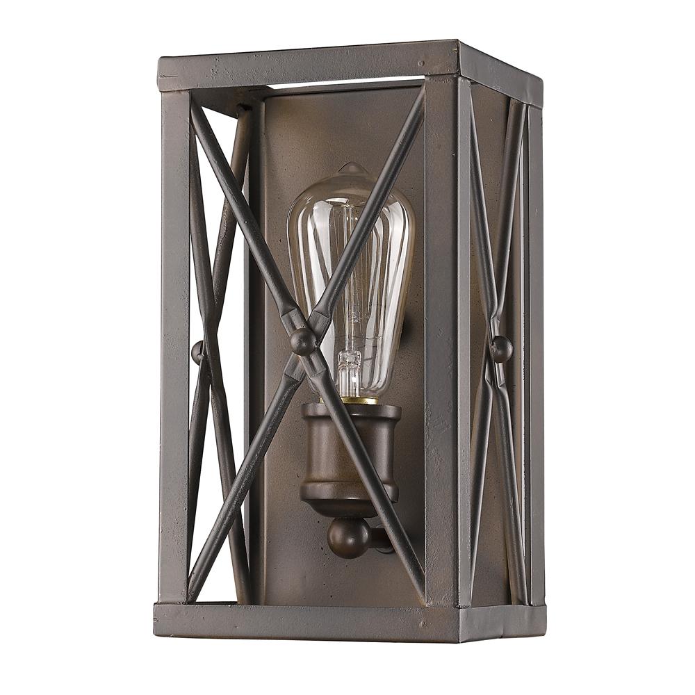 Brooklyn Indoor 1-Light Sconce In Oil Rubbed Bronze