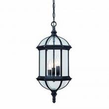 Acclaim Lighting 5274BK - Dover Collection Hanging Lantern 3-Light Outdoor Matte Black Light Fixture