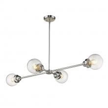 Acclaim Lighting IN21222PN - Portsmith 4-Light Polished Nickel Island Pendant