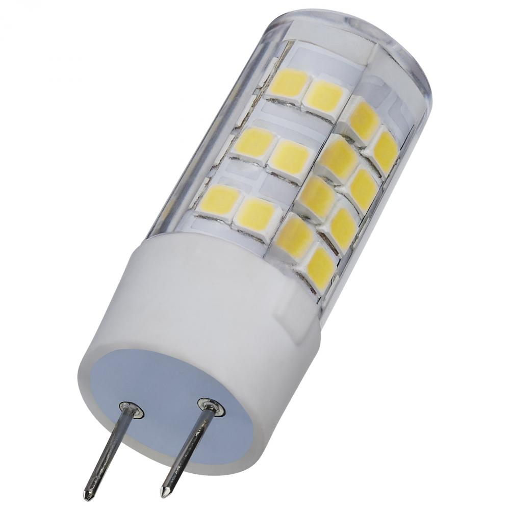 4.5 Watt Mini LED; G8 Base; 5000K; Clear Finish; 120 Volt