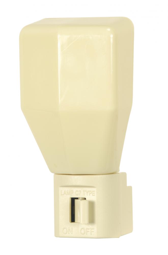 C7 Incandescent, Manual Night Light, Classical; Beige