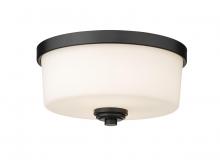 Z-Lite 220F2-MB - 2 Light Flush Mount