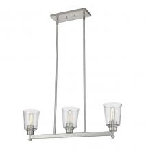 Z-Lite 464-3L-BN - 3 Light Linear Chandelier