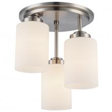 Trans Globe 70520-3 BN - Flush Mount Lighting Brushed Nickel