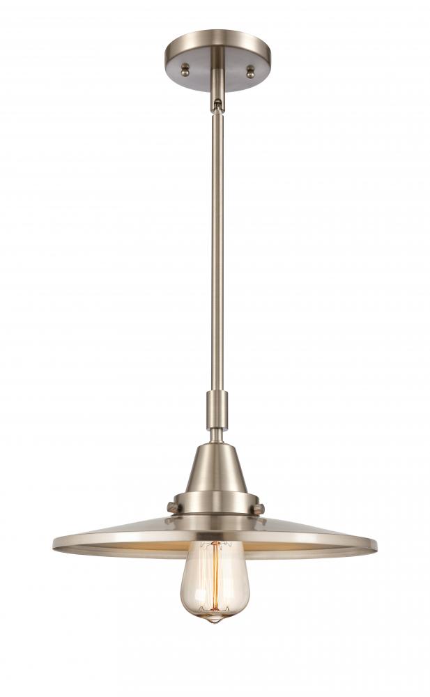 Appalachian - 1 Light - 12 inch - Brushed Satin Nickel - Mini Pendant