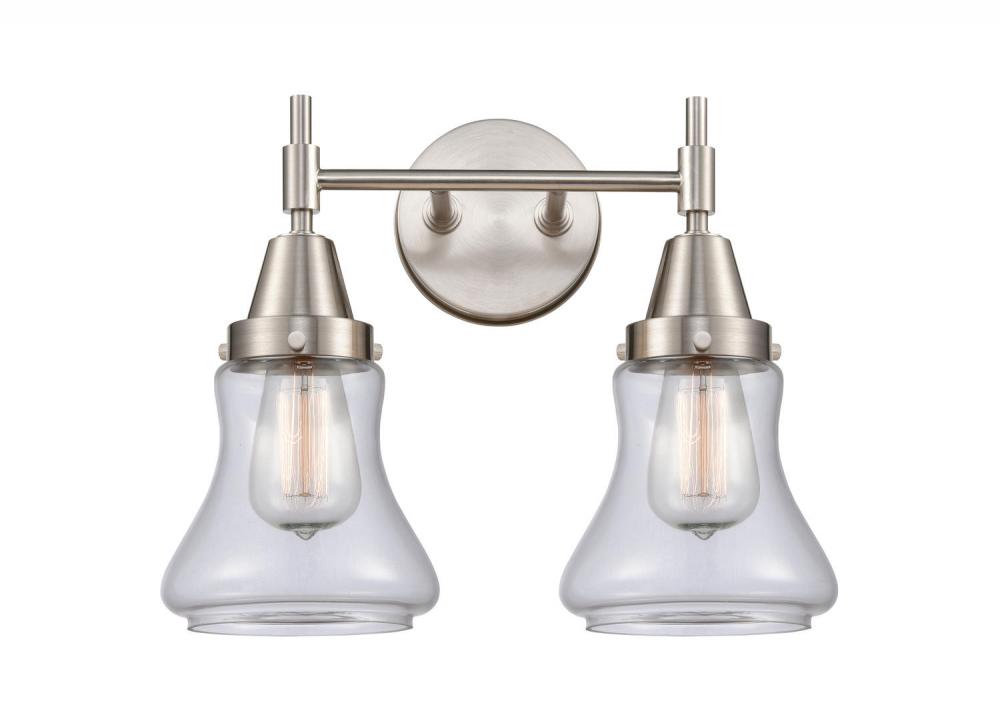 Bellmont - 2 Light - 15 inch - Satin Nickel - Bath Vanity Light