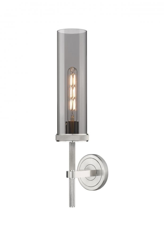 Lincoln - 1 Light - 5 inch - Satin Nickel - Sconce