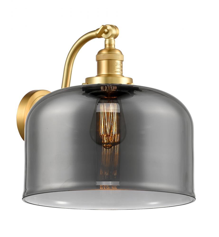 Bell - 1 Light - 12 inch - Satin Gold - Sconce