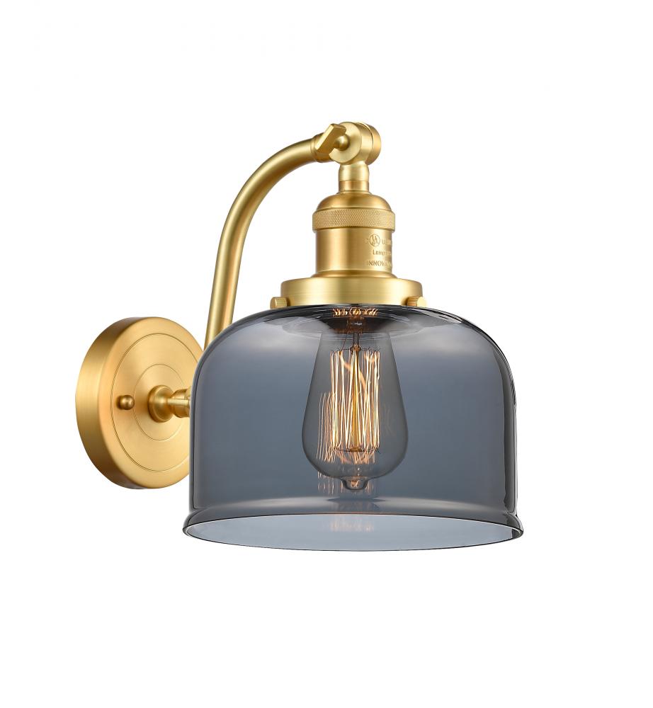 Bell - 1 Light - 8 inch - Satin Gold - Sconce