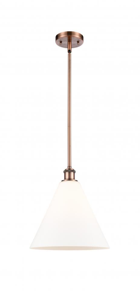 Berkshire - 1 Light - 12 inch - Antique Copper - Mini Pendant